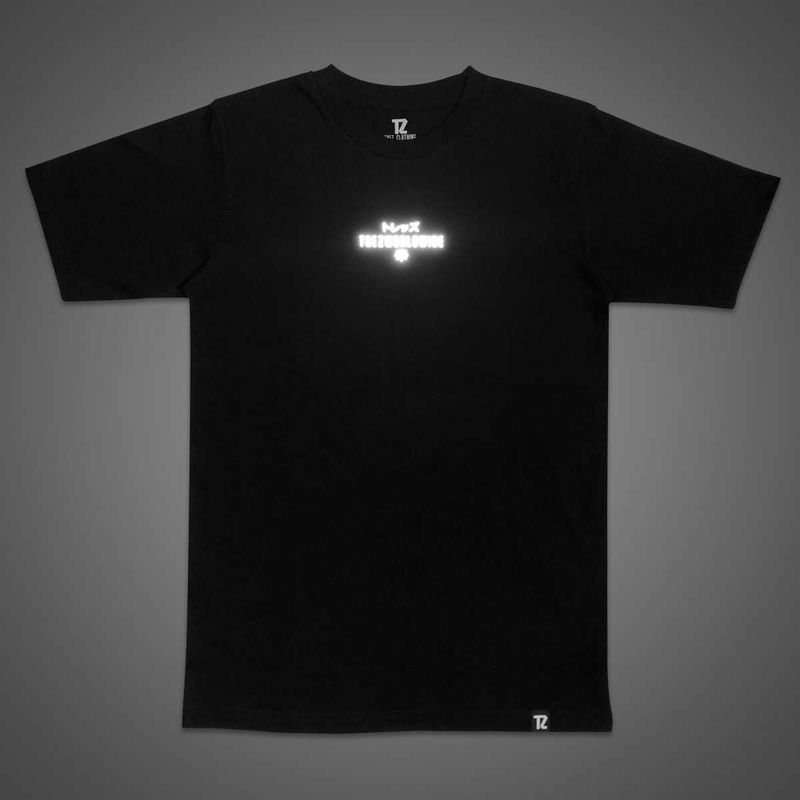 TZ worldwide GOD IS DOPE 3M REFLRETIVE TEE