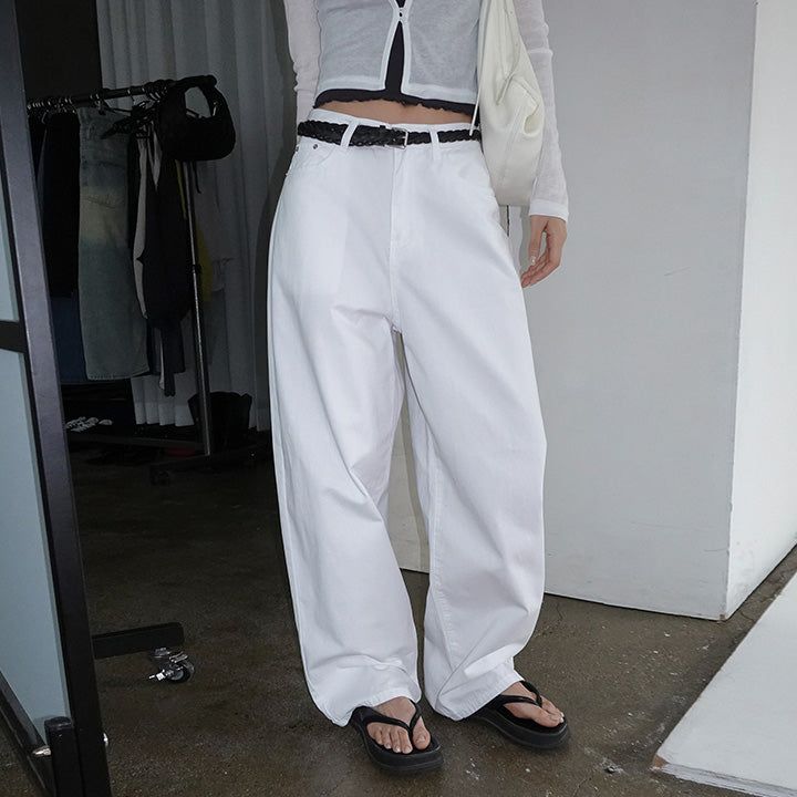 blitti（ブリッティ）の「[Keiton] Hip-Pocket Wide Cotton Pants - 3Color（Pants）」