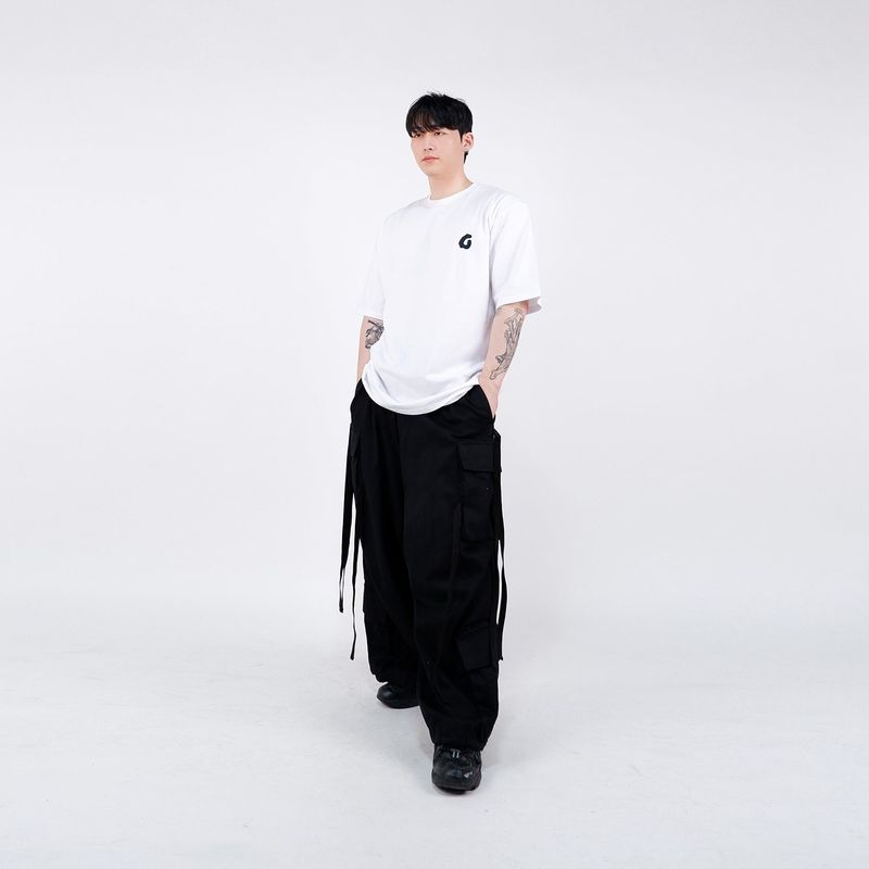 GOOFOFF MAIN LOGO TEE - ( White - Black )