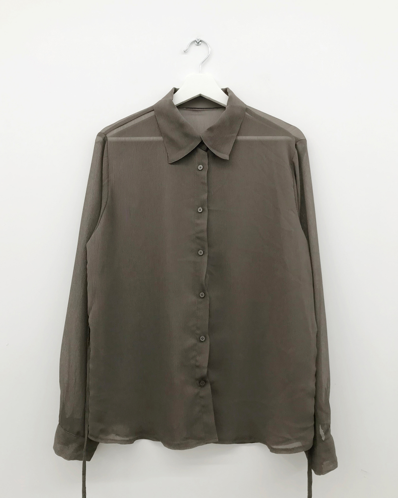 Sage Strap Shirt (4color)