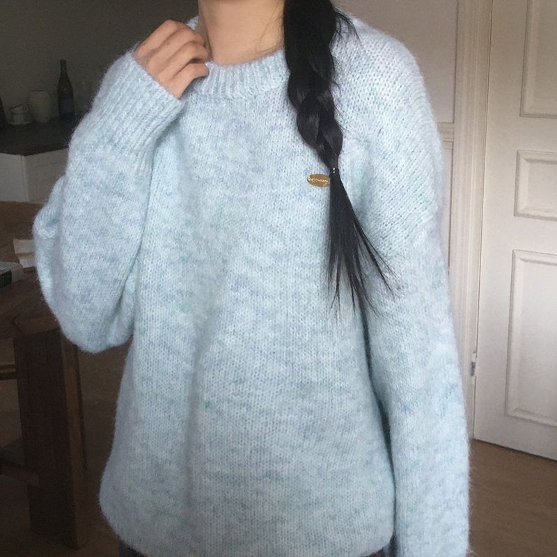 Your Wool Bokashi Pendant Round Knitwear