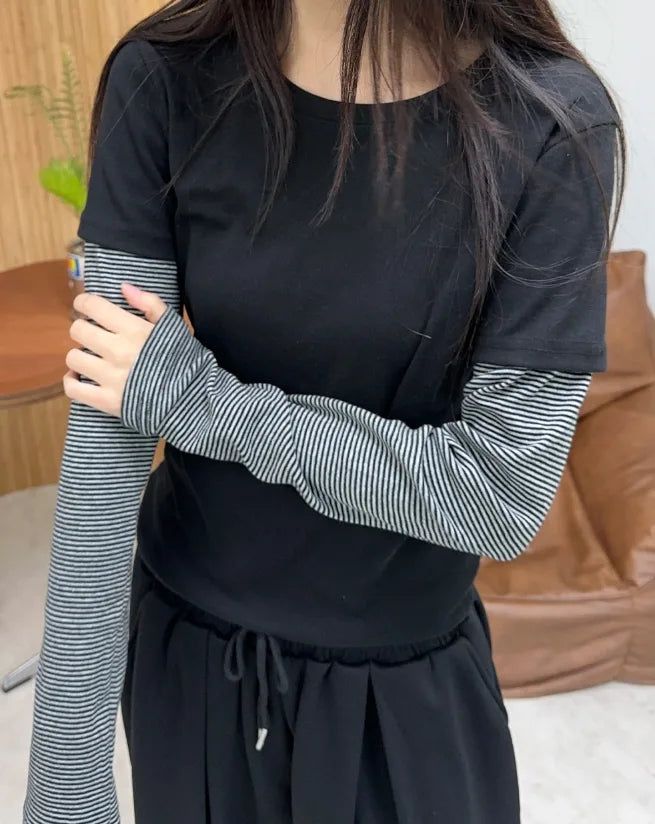 Tove layered long sleeves
