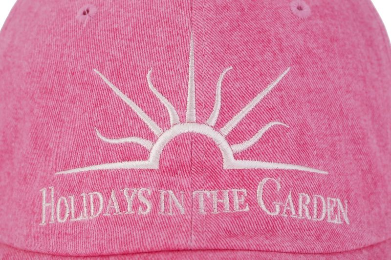 HOLIDAY BALL CAP (pink)