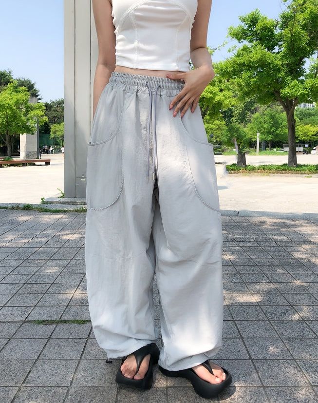 ULAN(ユレン)の「Pie Double Pocket Nylon Pants(Pants)」