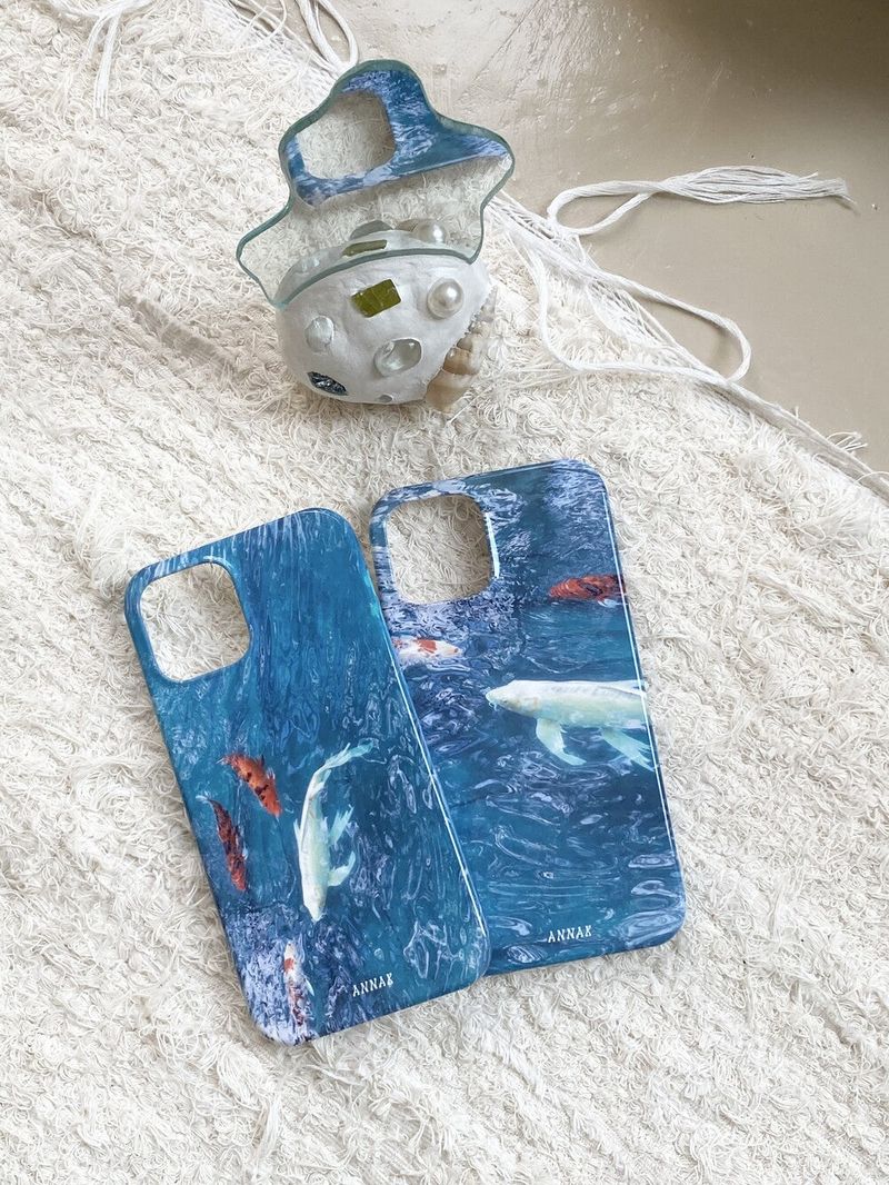 [blue hour type B koi goldfish hard case]