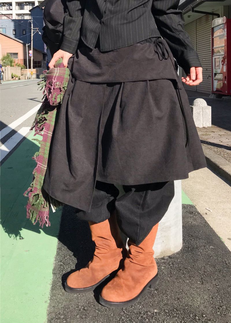  UNBAL STRAP SKIRT