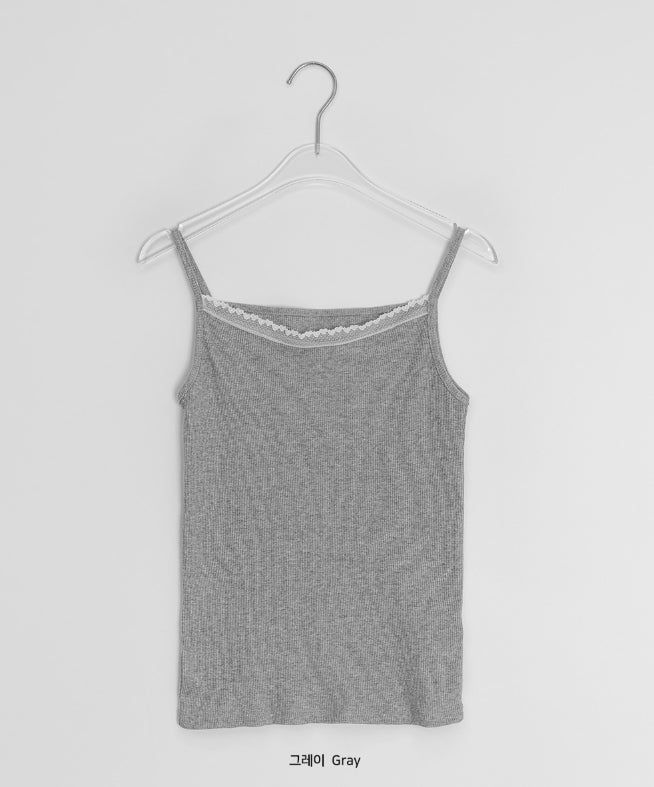 Shimori Heart Lace Sleeveless