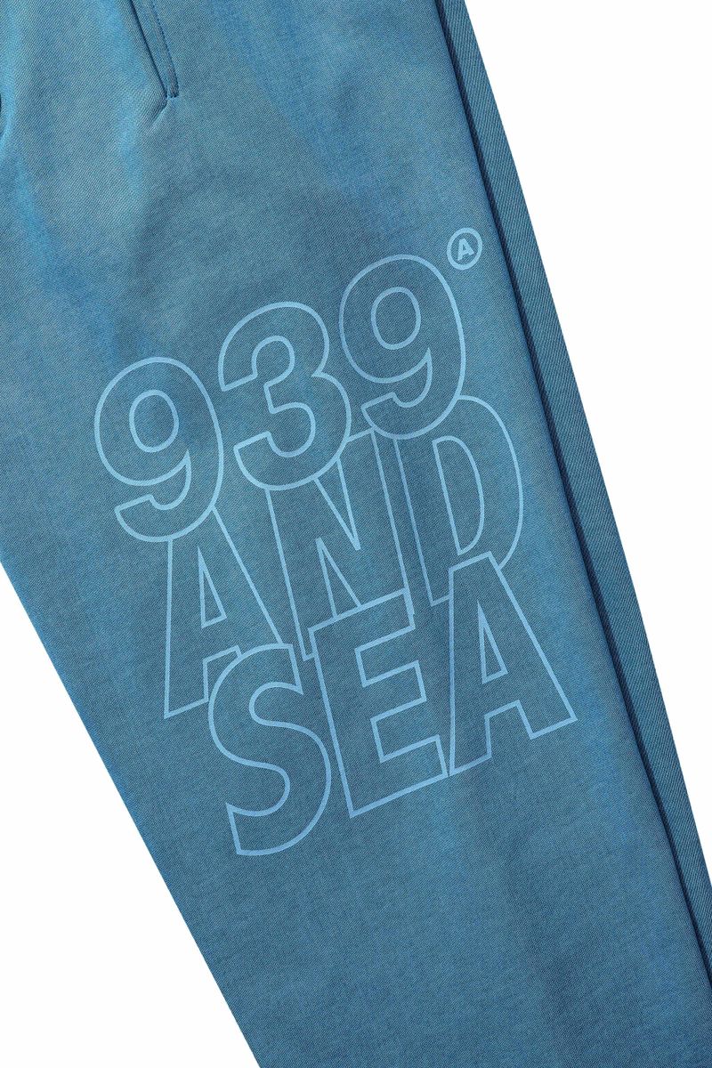 AB X WIND AND SEA SWEAT PANTS (BLUE)