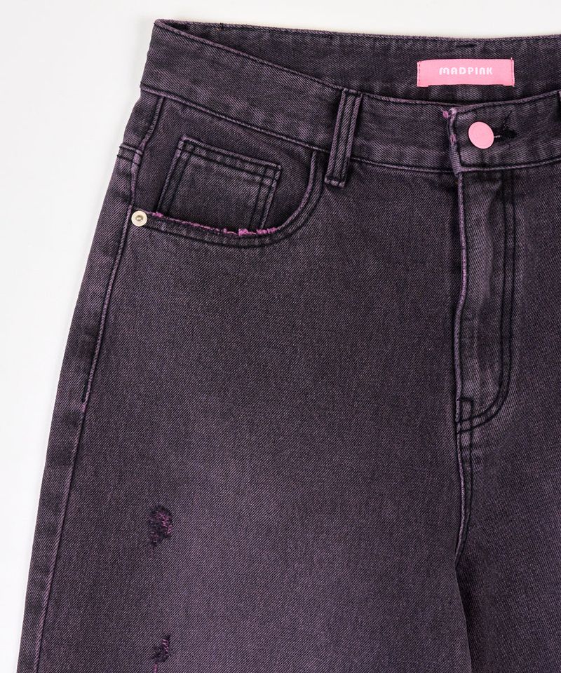 MP TWO TONE DAMAGE DENIM PANTS