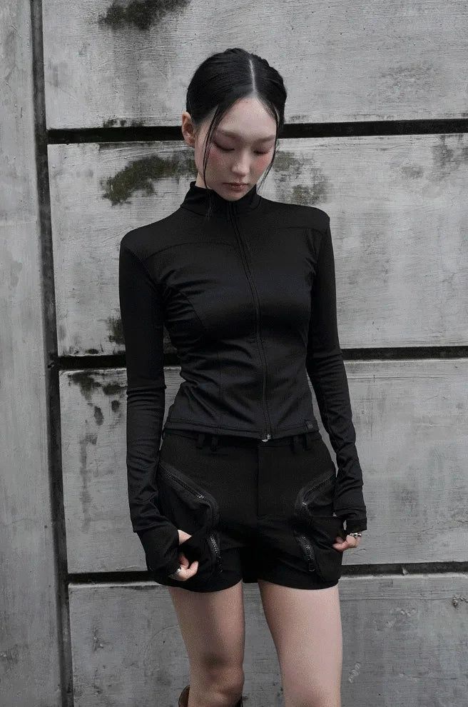 hatsukoshi（ハツコシ）の「26FW★ エア スカルプテッド ジップアップ（トップス）」
