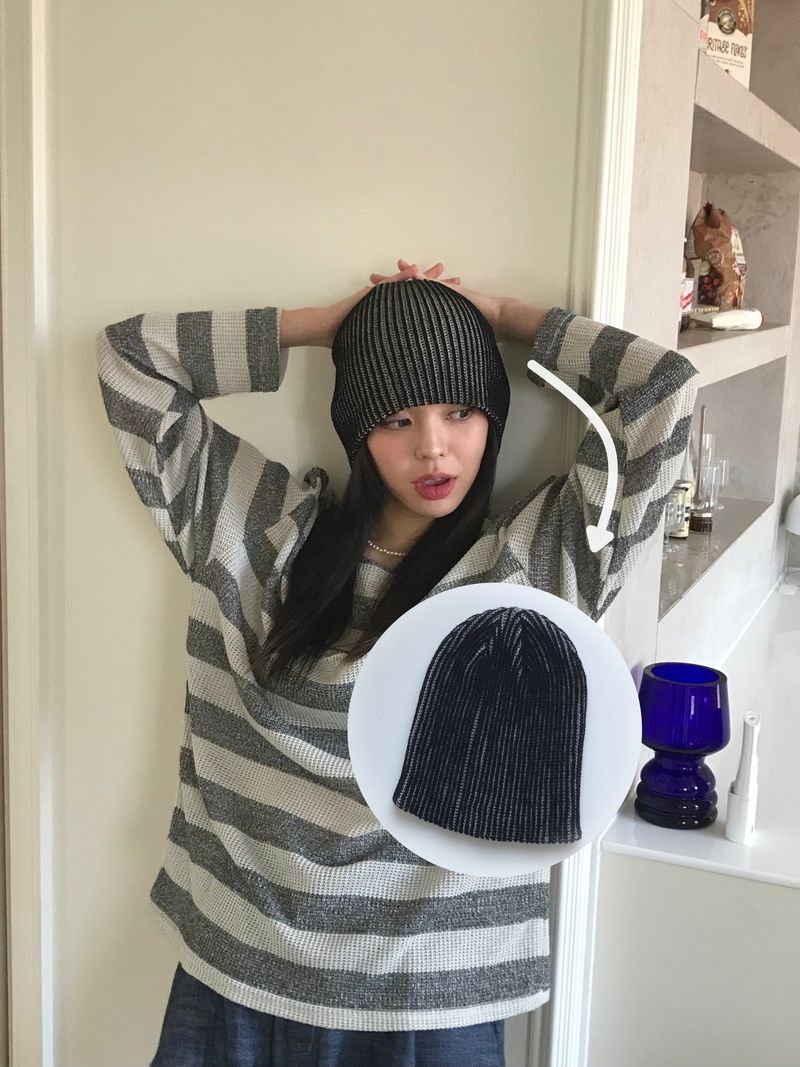 Arco iris（アルコイリス）の「Connie stitch beanie（Hats）」