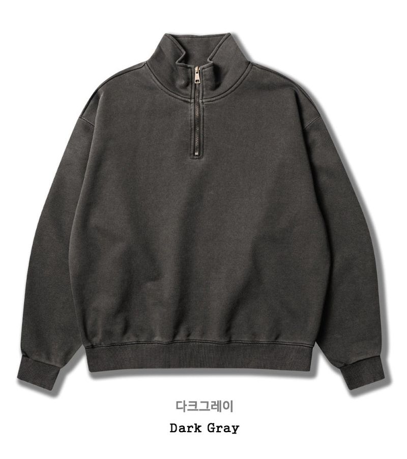 26SS★ Rib Pigment Sweatshirt