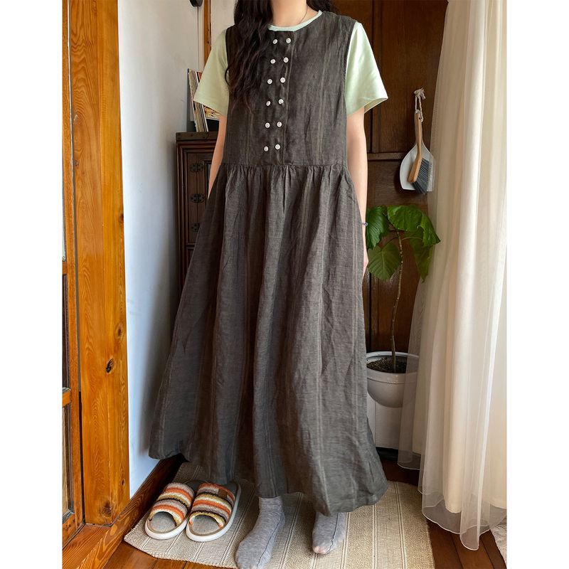 Mayburn Linen Dress