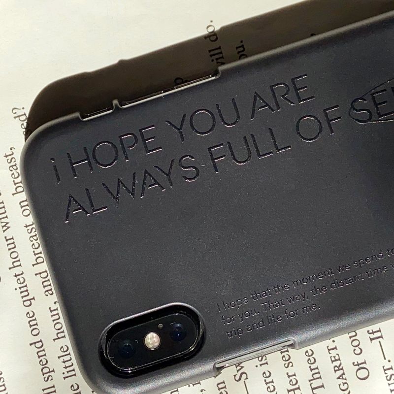 Hope black Jelly case