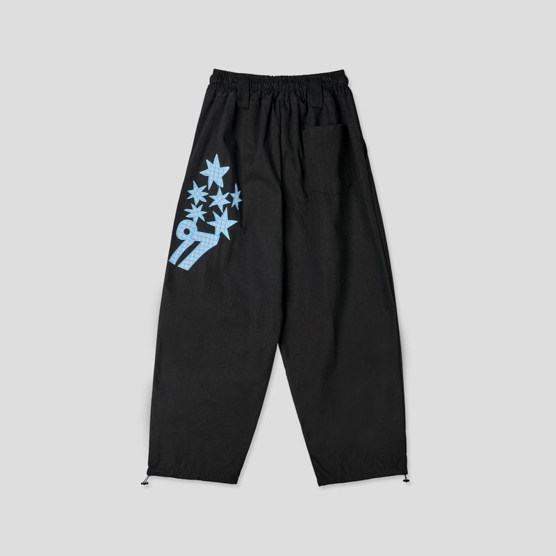 97 Star Cotton Wide Pants (3c)