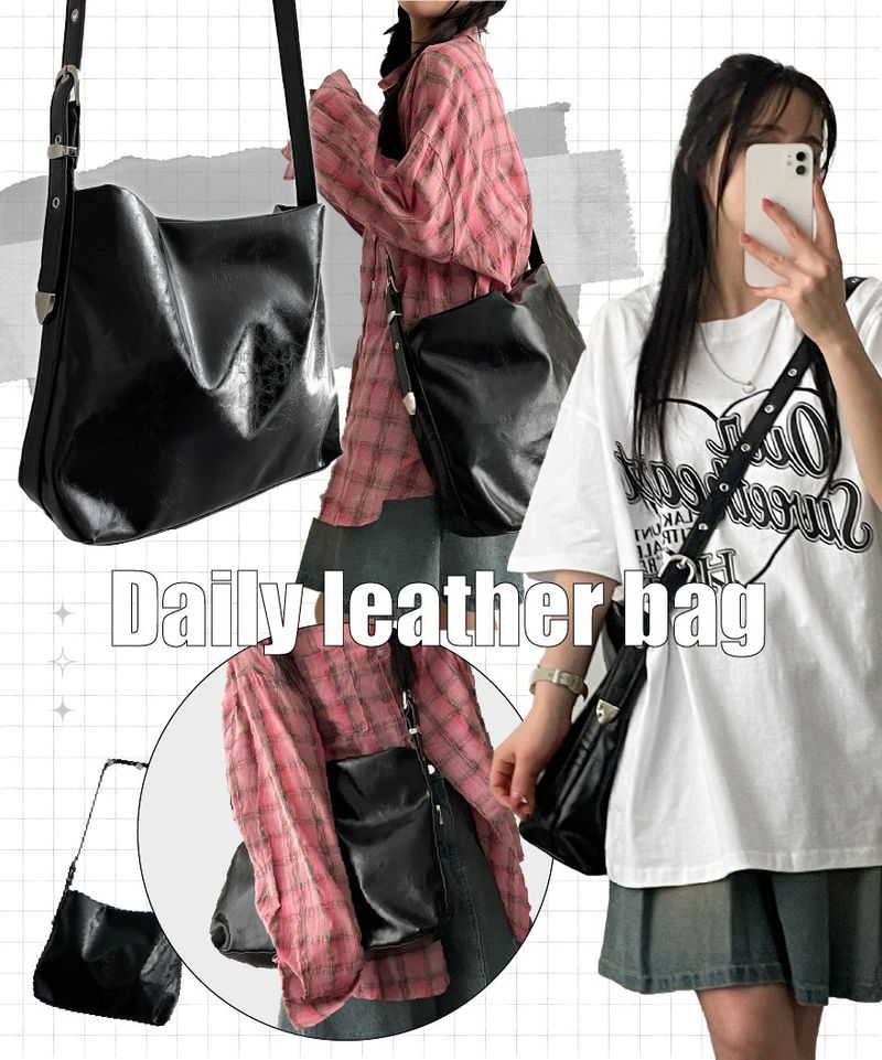 Eletchrome Belt Leather Bag