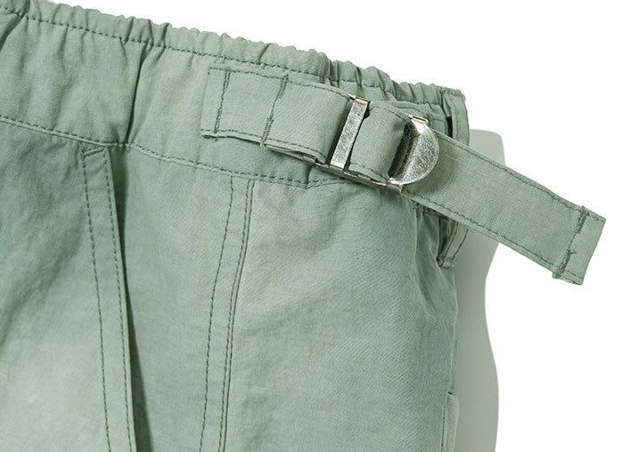 RECIPE WASHED SHORTS【CHARCOAL】