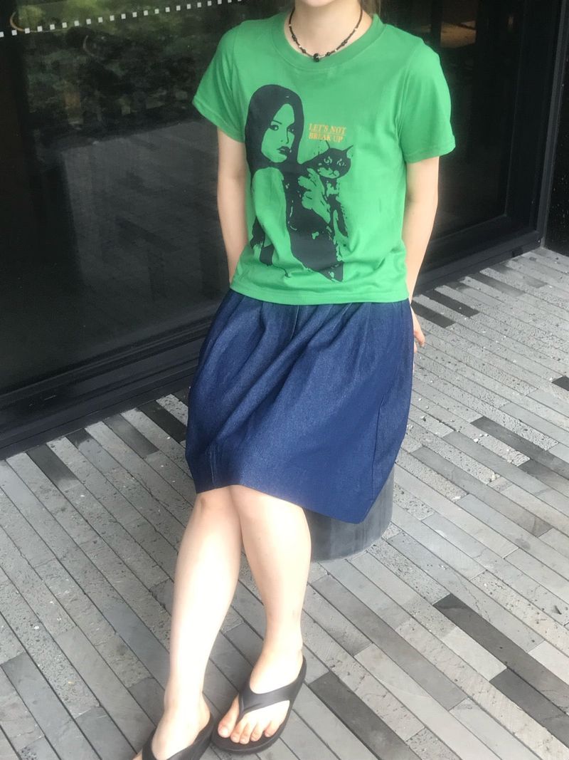 Bruni back banding midiskirt