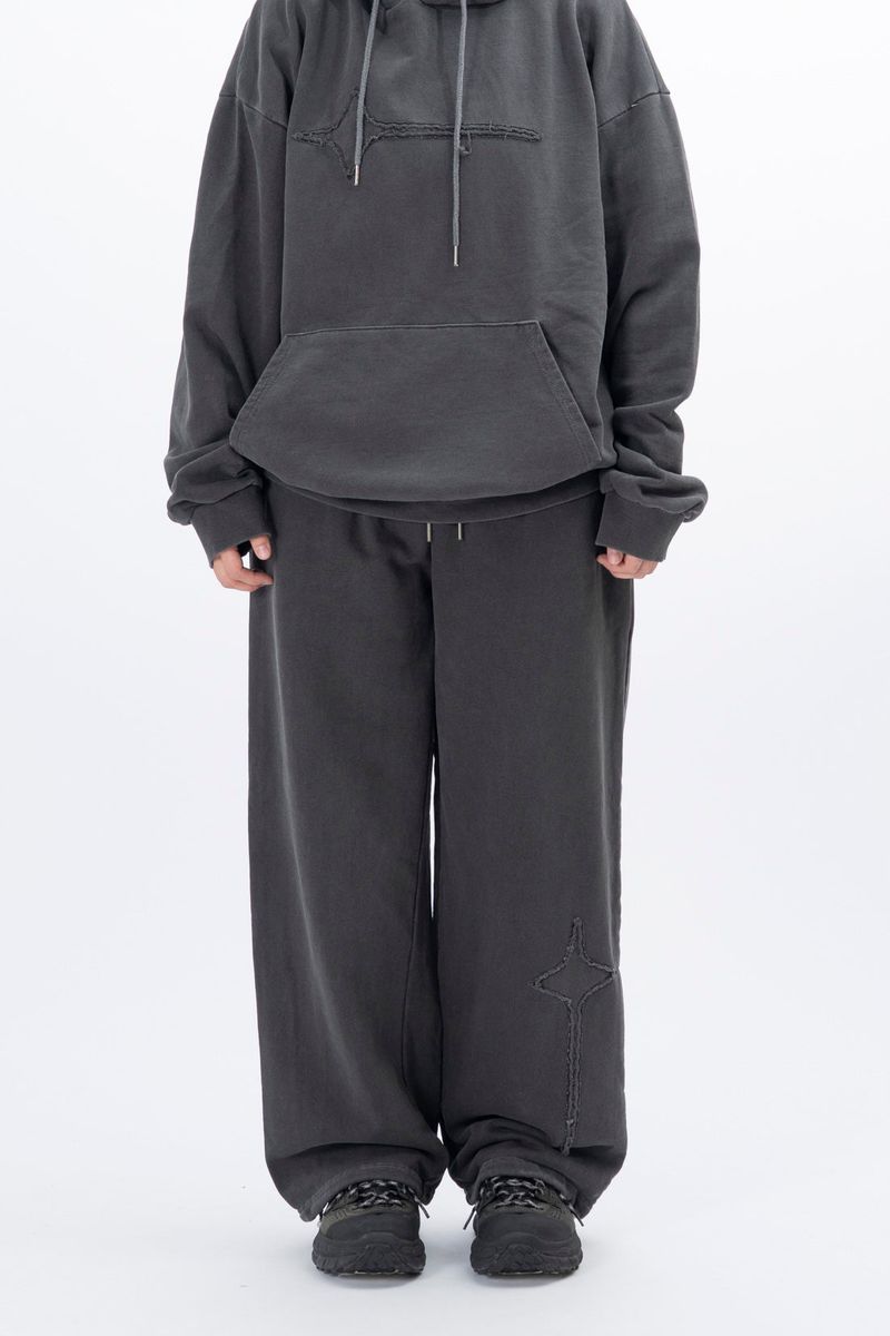 Argen Shine Embroidered Pigment Sweatpants
