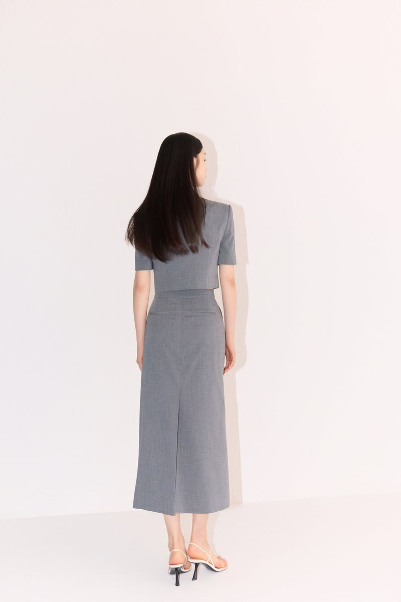 NO.27 SKIRT - GREY