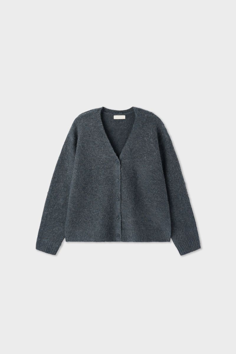 Tori Wool Brush Knit Cardigan (4c)