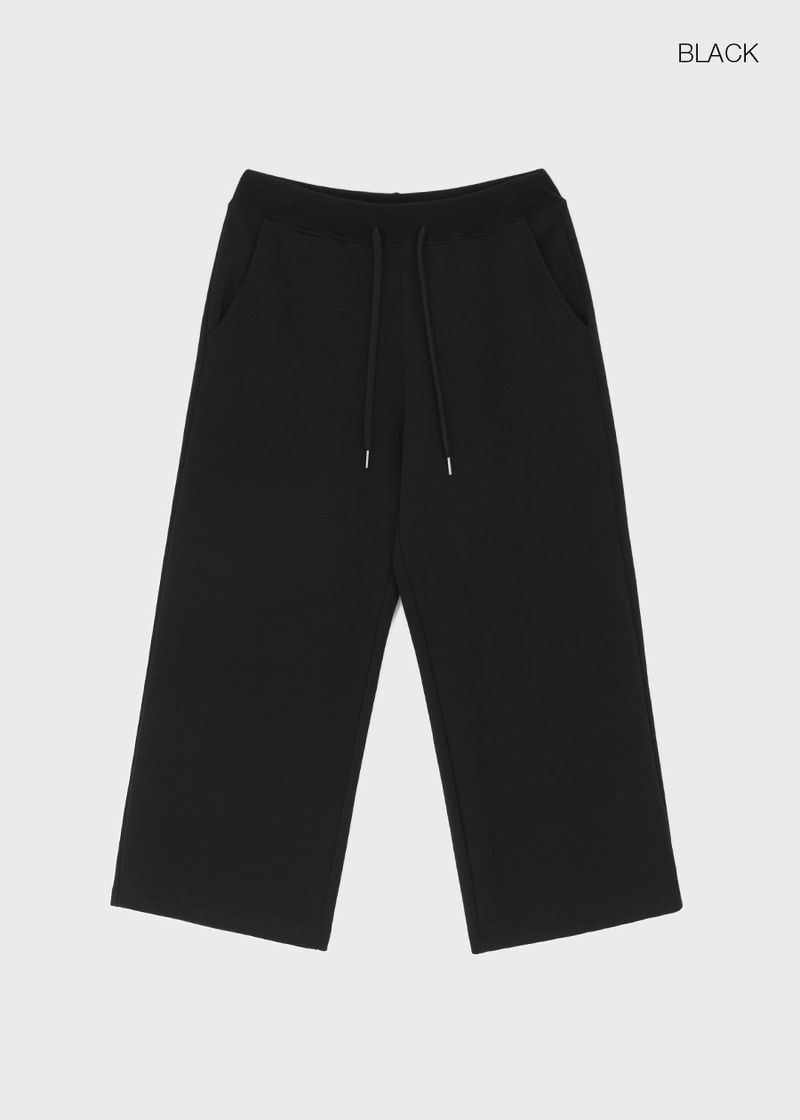 [B-BASIC] Air Sweat Capri Banding Pants