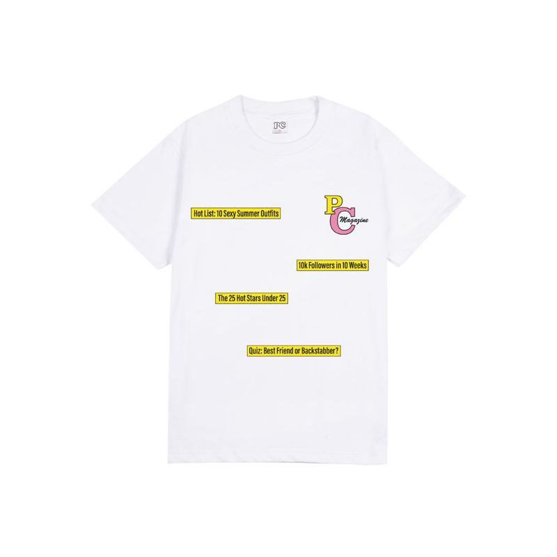 Public Culture（パブリックカルチャー）の「PC Mag Tee - White（Tops）」