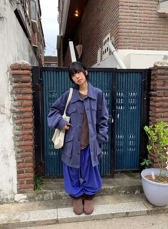 Enya Vintage Over Fit Work Jacket