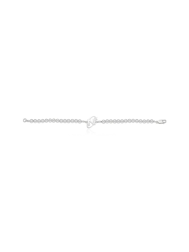 N LOGO BALL BRACELET