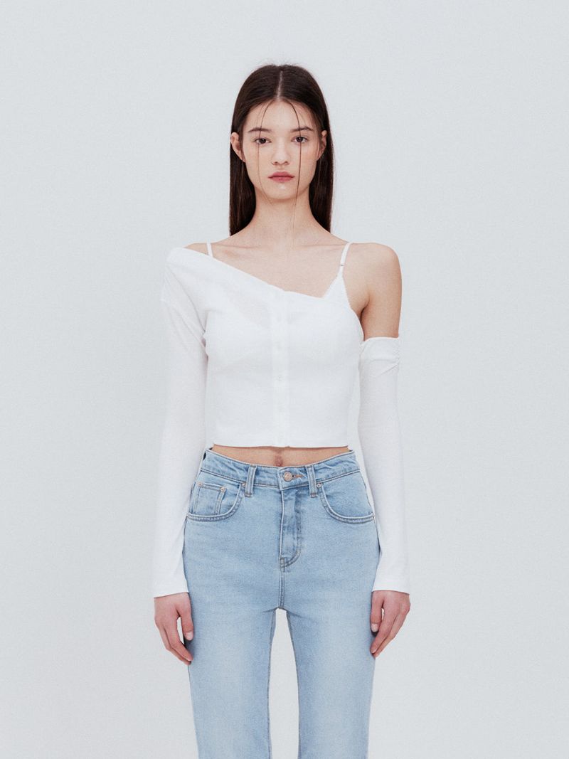 Not your rose（ノットユアローズ）の「Yui cardigan set (White)（）」