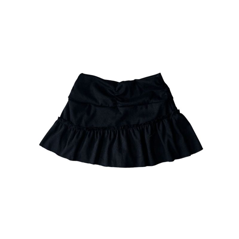 Frill button skirt (2colors)