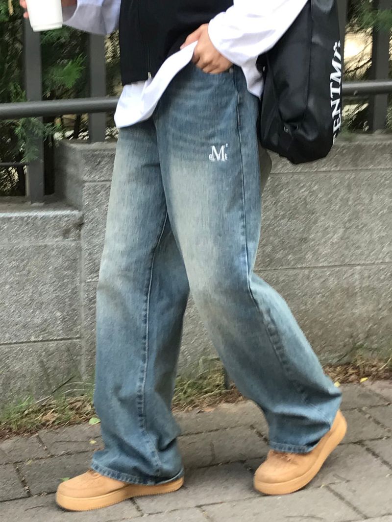 MUCENT（ムセント）の「マリョルカワイドデニムパンツ（パンツ）」