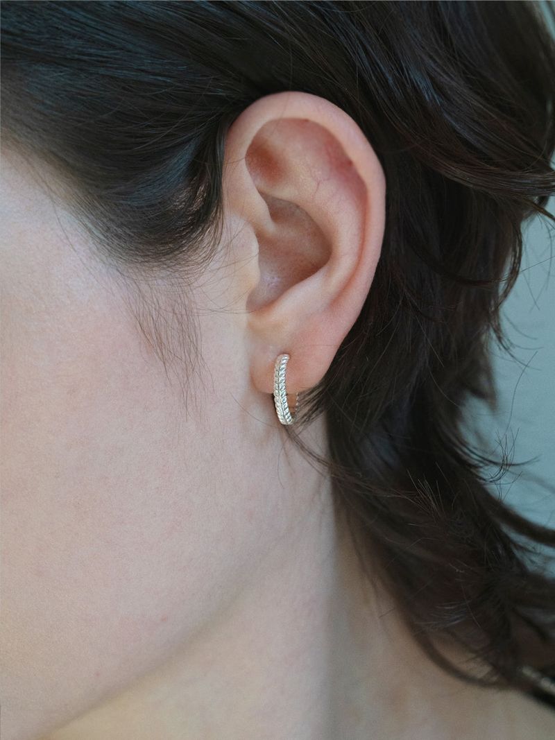 Laurel Earrings 2 - Silver