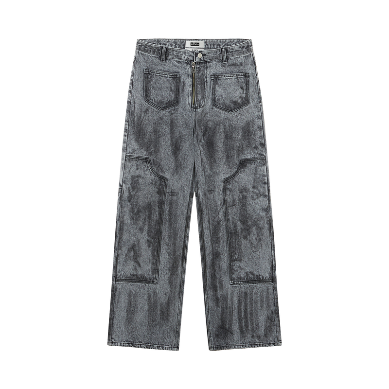 ULKIN（オルキン）の「[24SS LSD COLLECTION] Dirty Washed Carpenter Pants_Dusty Black（Pants）」