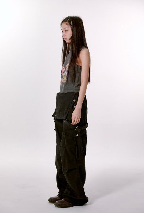 Garden Tank Top (CHARCOAL)