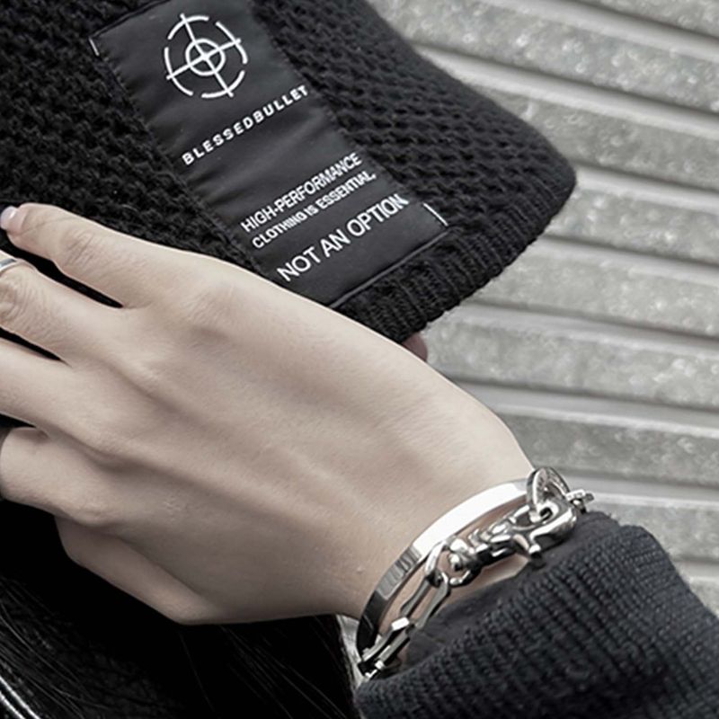 ss-4mm NONE LOGO SIMPLE BANGLE_silver