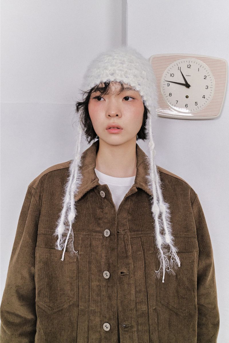 DUGGY（ダギー）の「フラッフィーアーティチョークビーニー(3color)（帽子）」
