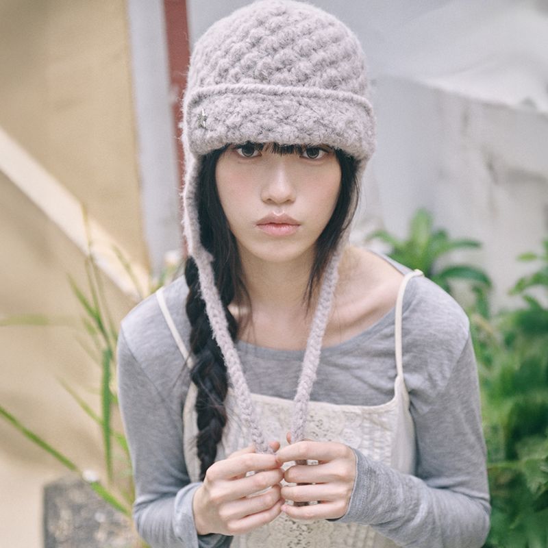 handmade crochet trooper hat beige