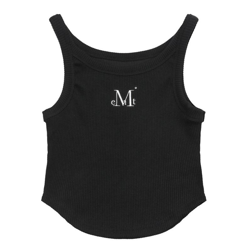 EVA BACK DETAIL CROP SLEEVELESS (2COLOR)