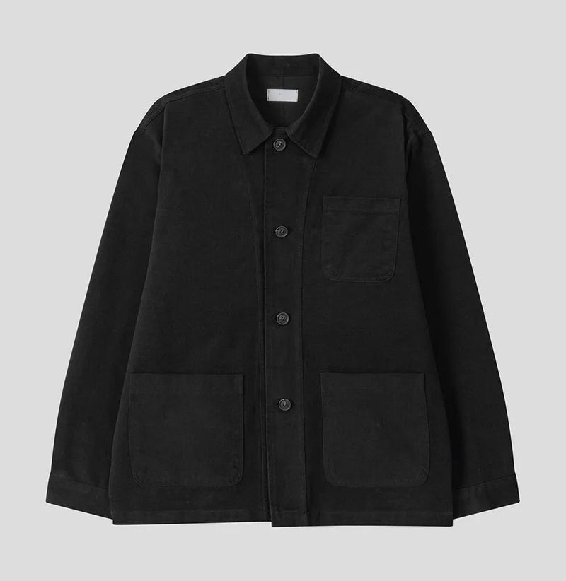 peach work jacket