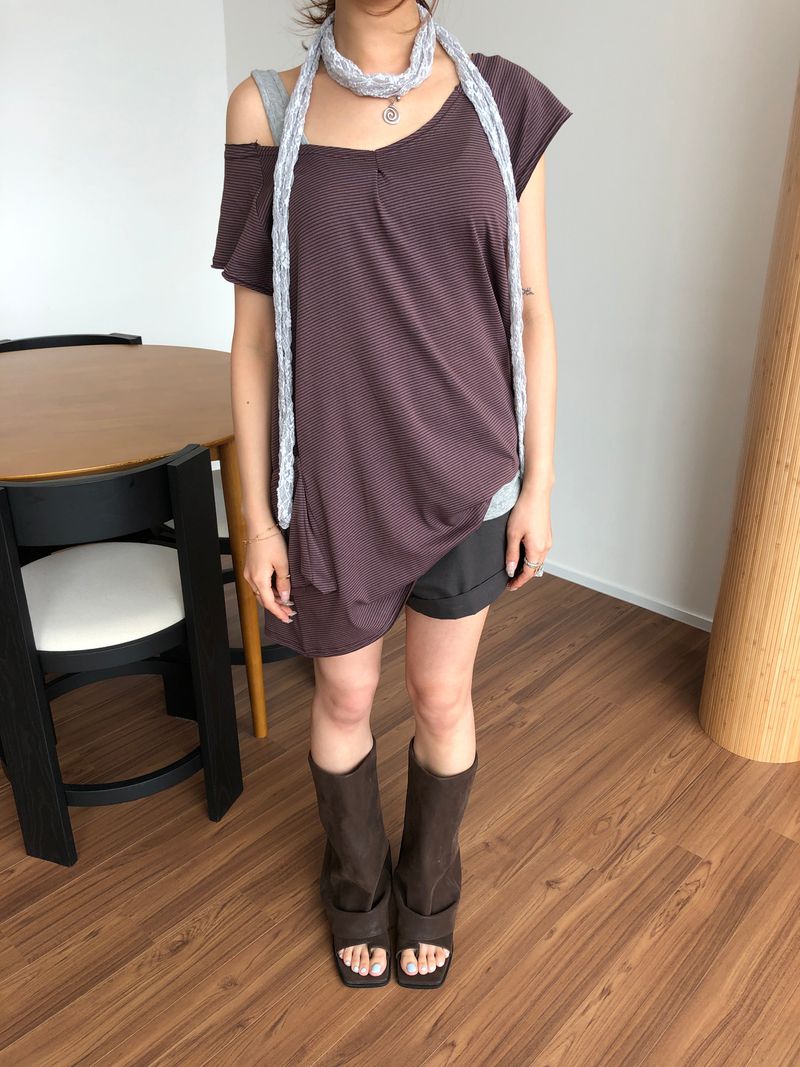 SUADE FLIP-FLOP BOOTS