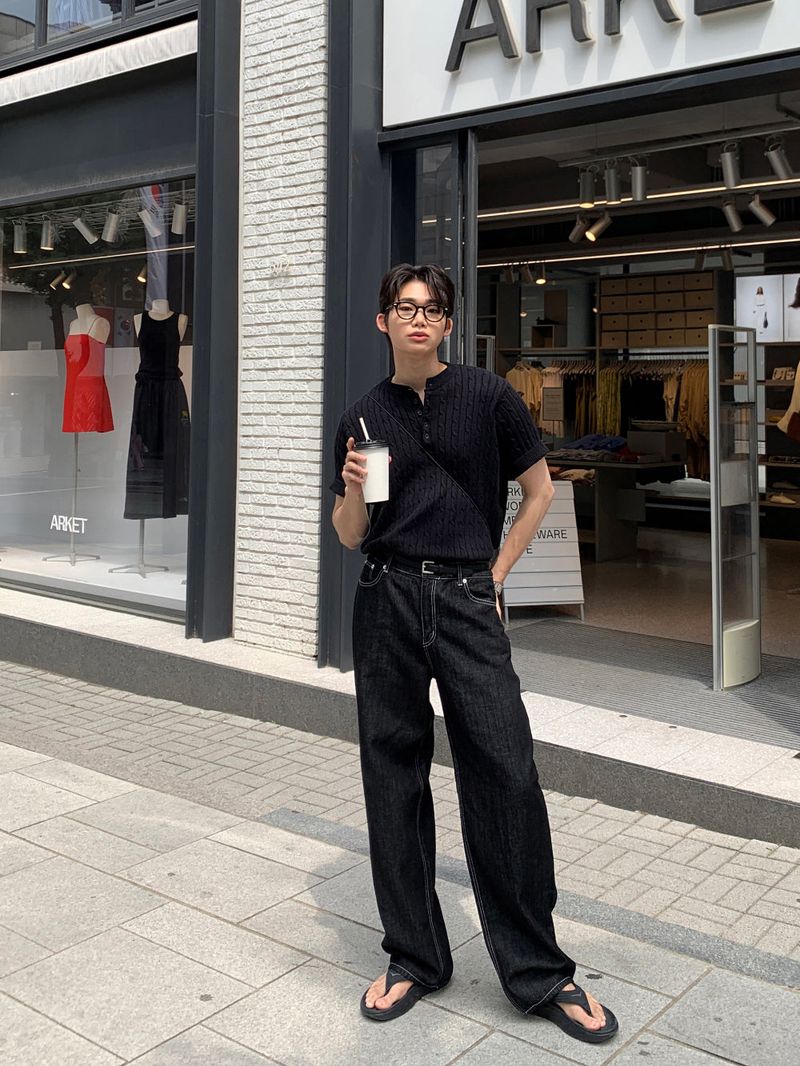 lemenne（ルメンヌ）の「LMN Maren Summer Linen Wide Denim (3 colors)（Pants）」