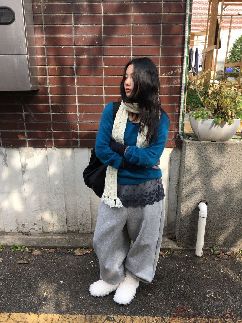 Grunge Wool Muffler (3color)
