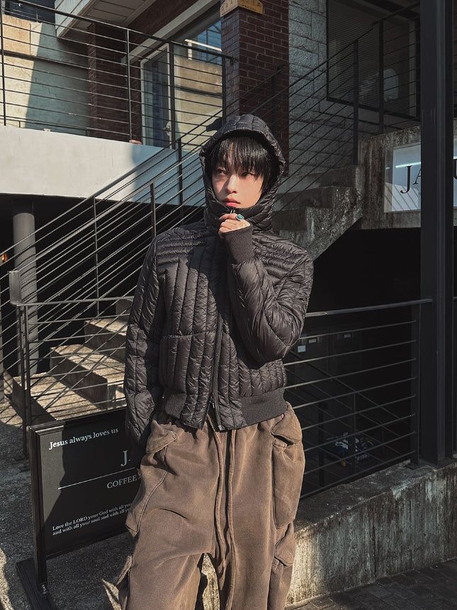 Top Washed Big Pocket Cargo Sweatpants