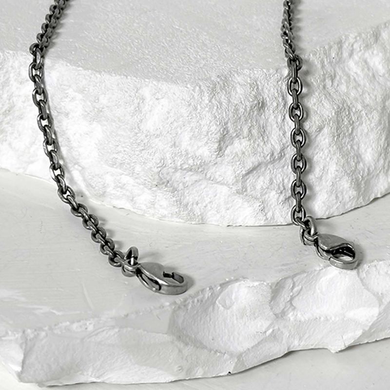BLESSED BULLET（ブレスドブレット）の「ss-Original mask chain necklace_dark silver（Accessories）」