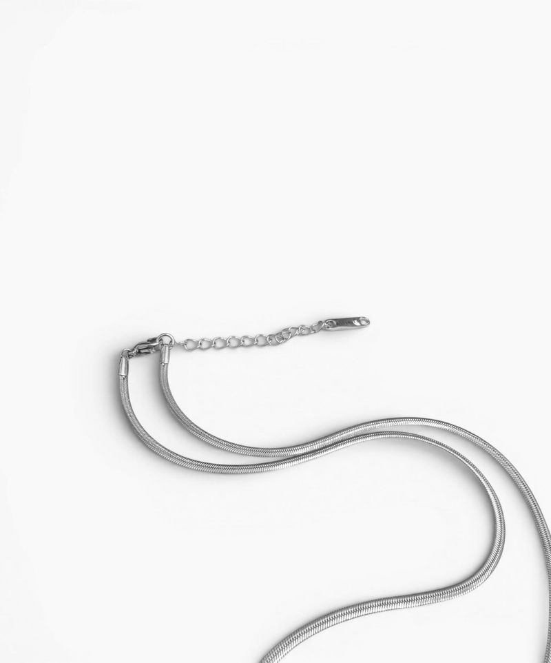 surgical stainless steel chain necklace_CLEF Snake Chain NEC