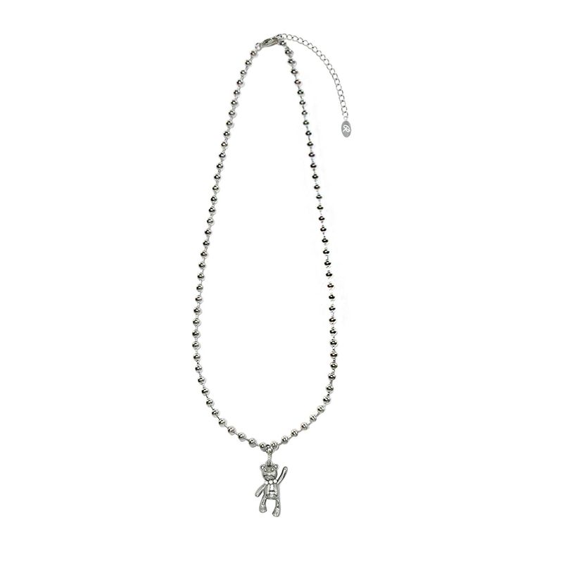 RANDOMOFF(ランダムオフ)の「Metallic mini Bear Necklace(Accessories)」
