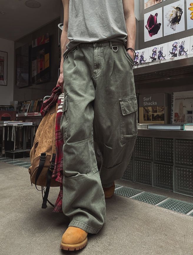 Reno Deering Color Dyeing Cargo Pants