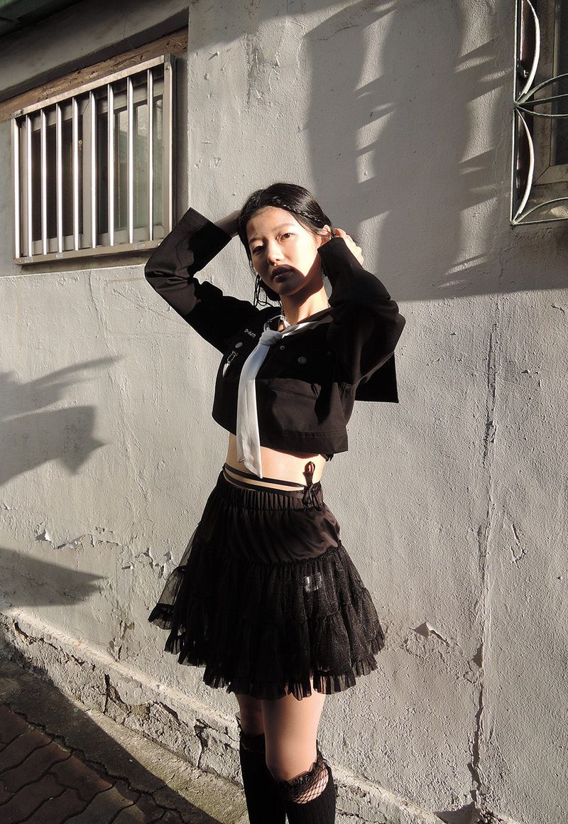 2-WAY KIRI TUTU SKIRT _BLACK