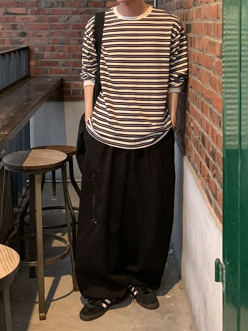 MR Morin Loose fit stripe MTM